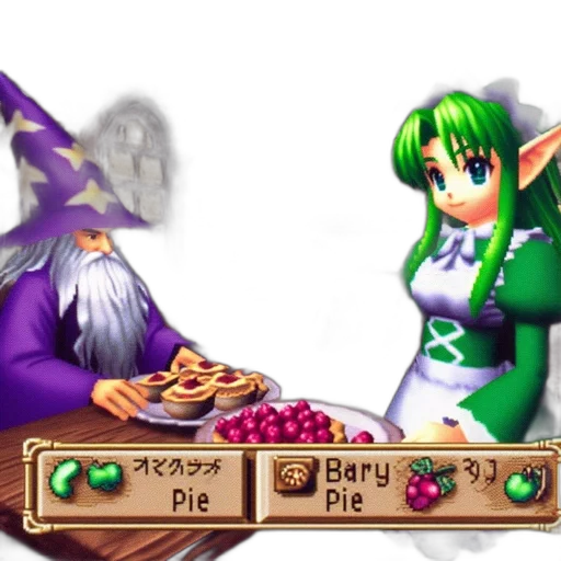 food, pixel art, concept art, fantasy art transparent PNG cut-out
