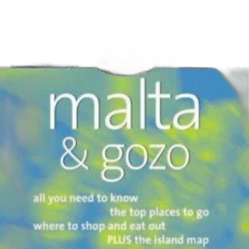 cover, guidebook, titled, malta transparent PNG cut-out