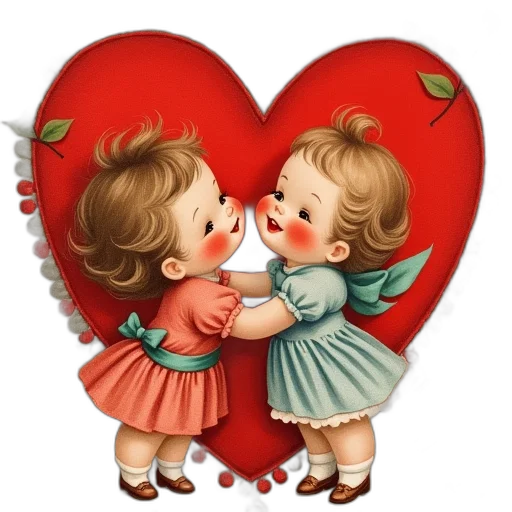 photorealistic, oil painting, red, vintage transparent PNG cut-out