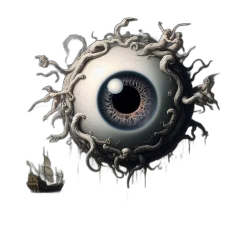 mask, creature, staff, robot transparent PNG cut-out