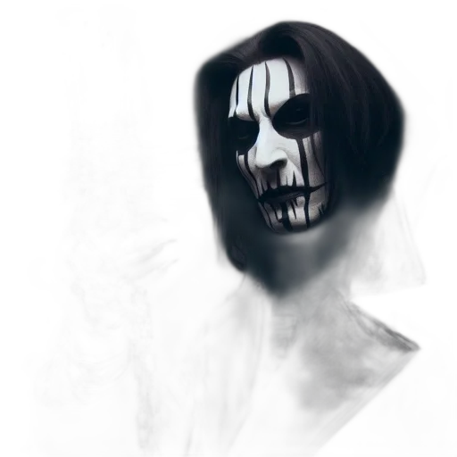 mask, face, creature, concept art transparent PNG cut-out