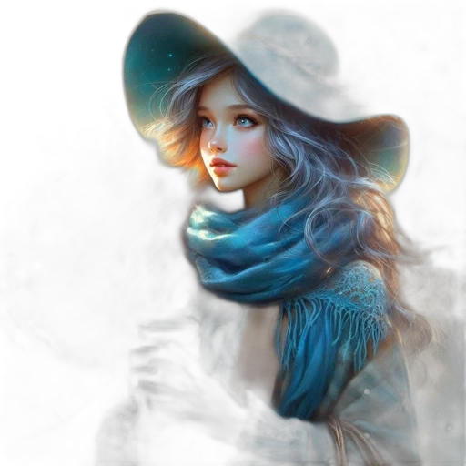 hat, dress, face, mask transparent PNG cut-out