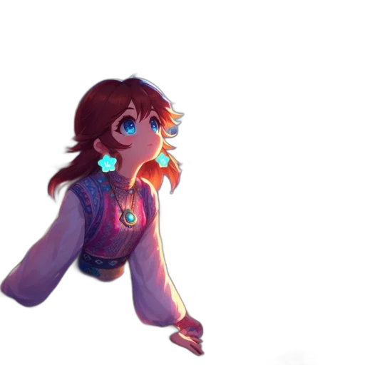 staff, dress, creature, robot transparent PNG cut-out