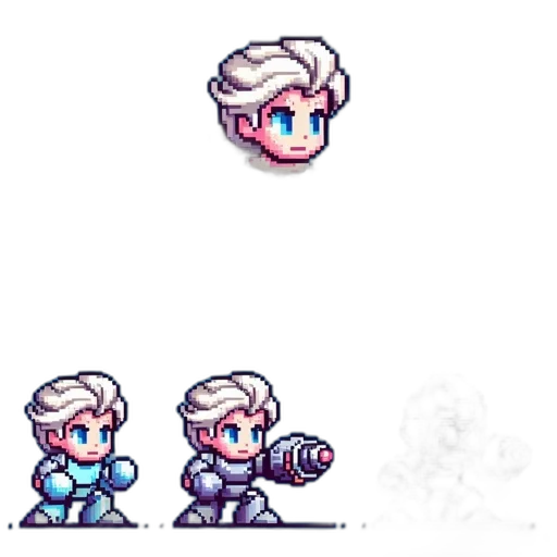 pixel art, concept art, fantasy art, anime transparent PNG cut-out