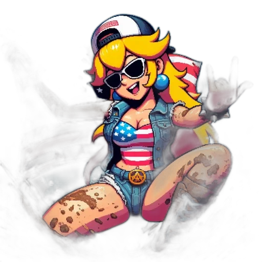 concept art, pixel art, cartoon, comic book art transparent PNG cut-out