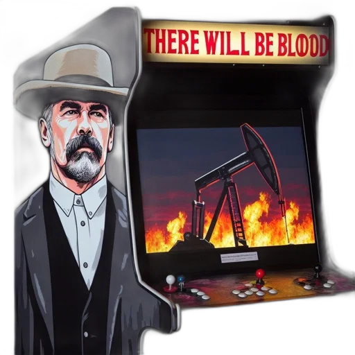 concept art, fire, arcade, machine transparent PNG cut-out