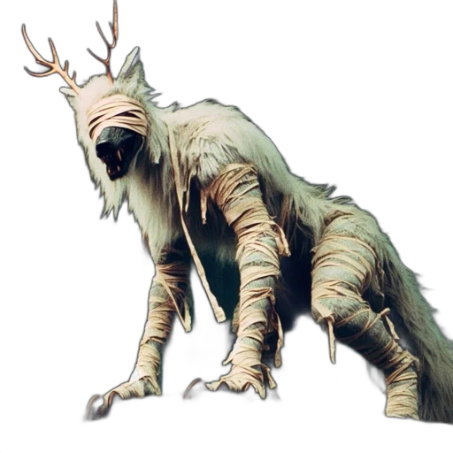 creature, animal, dragon, staff transparent PNG cut-out