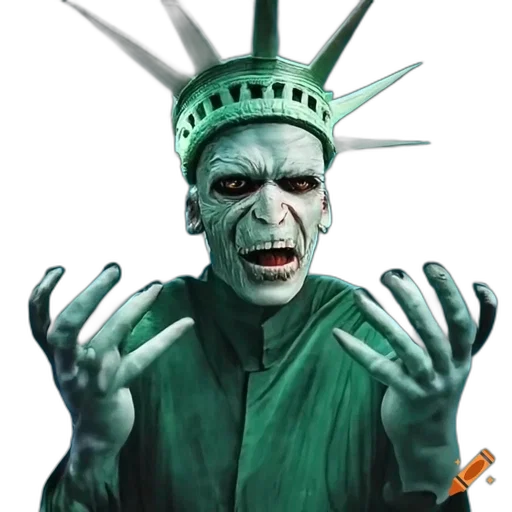 mask, creature, concept art, photorealistic transparent PNG cut-out