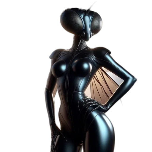 dress, jewelry, robot, mask transparent PNG cut-out