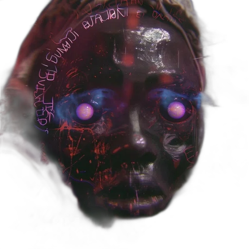mask, face, creature, crown transparent PNG cut-out
