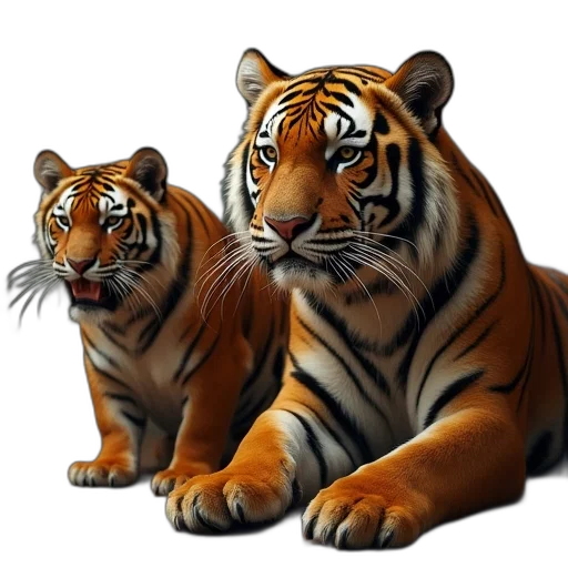 animal, photorealistic, concept art, 3d render transparent PNG cut-out