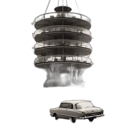 car, furniture, concept art, photorealistic transparent PNG cut-out