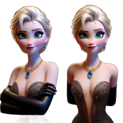 jewelry, 3d render, concept art, cartoon transparent PNG cut-out