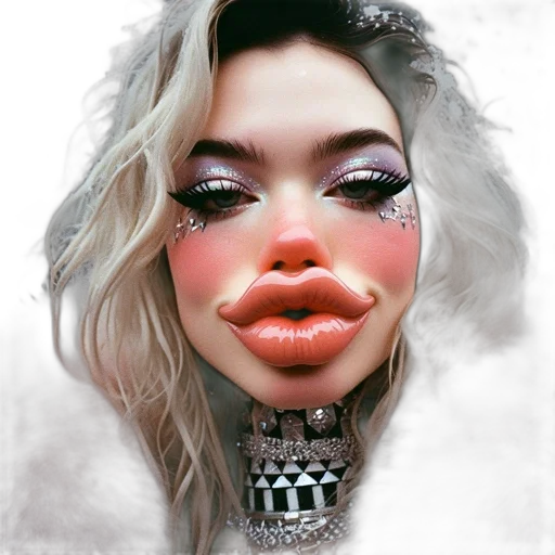 face, mask, creature, robot transparent PNG cut-out