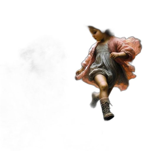 dragon, creature, shoes, face transparent PNG cut-out