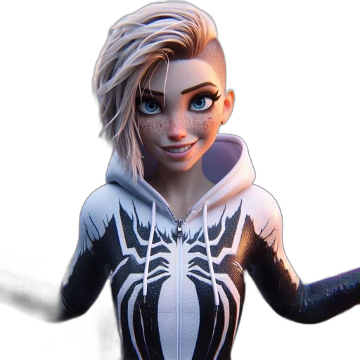 jacket, face, concept art, comic book art transparent PNG cut-out