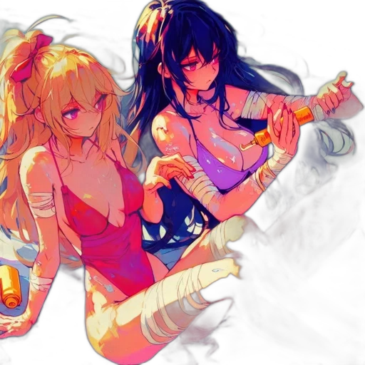 anime, concept art, pixel art, fantasy art transparent PNG cut-out