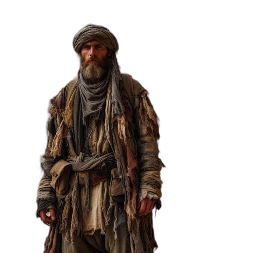 staff, jacket, weapon, face transparent PNG cut-out