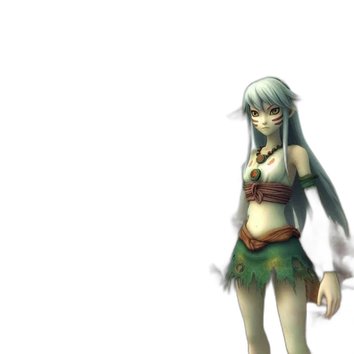 staff, concept art, fantasy art, 3d render transparent PNG cut-out