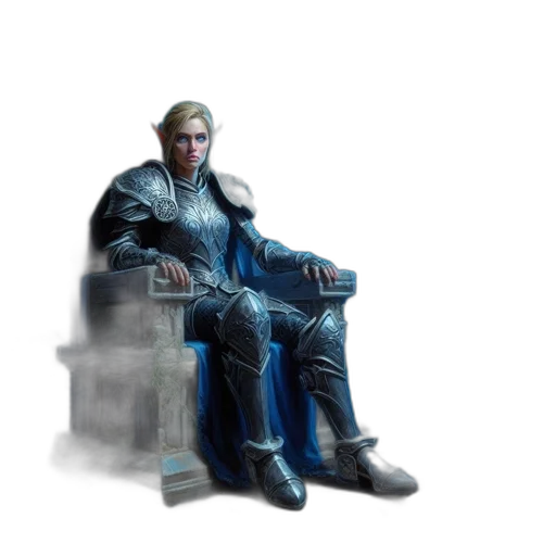 jacket, staff, sword, dragon transparent PNG cut-out