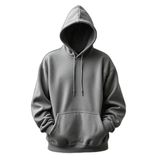 jacket, 3d render, photorealistic, grey transparent PNG cut-out