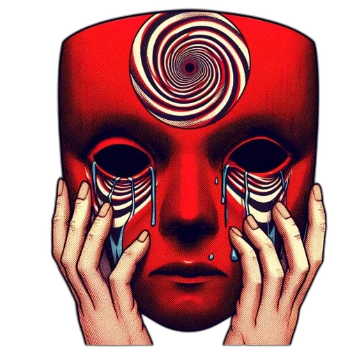 mask, face, creature, robot transparent PNG cut-out