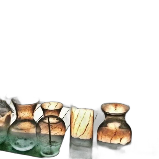 jewelry, furniture, bottle, 3d render transparent PNG cut-out