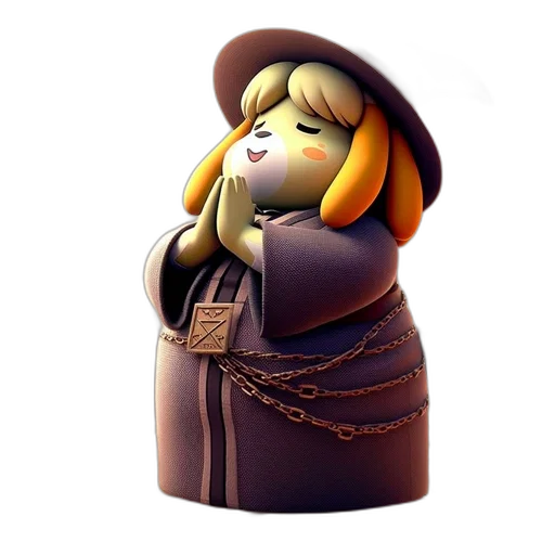 staff, dress, jewelry, hat transparent PNG cut-out