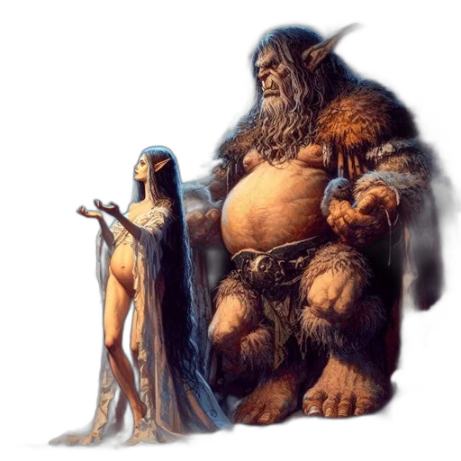 creature, concept art, fantasy art, comic book art transparent PNG cut-out