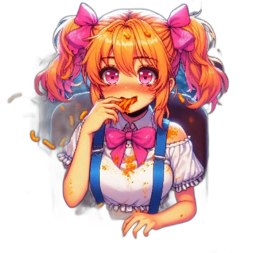 food, face, staff, creature transparent PNG cut-out