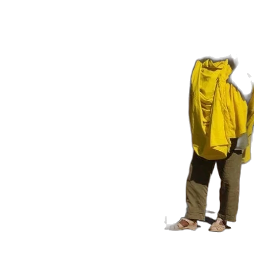 jacket, umbrella, creature, mask transparent PNG cut-out