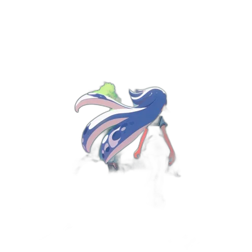 creature, hair, dragon, weapon transparent PNG cut-out