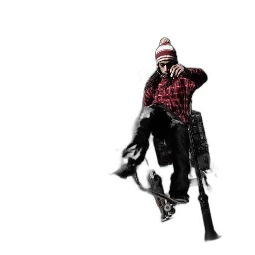 weapon, robot, jacket, creature transparent PNG cut-out
