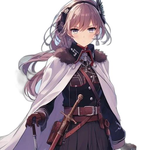 staff, weapon, sword, jacket transparent PNG cut-out
