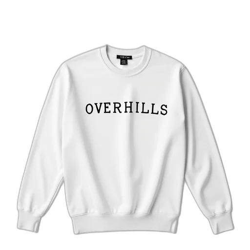 jacket, white, sweatshirt, word transparent PNG cut-out