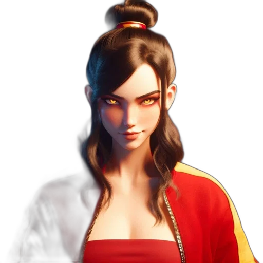 staff, face, dress, fantasy art transparent PNG cut-out