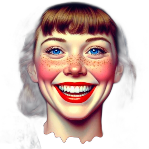 face, mask, robot, creature transparent PNG cut-out