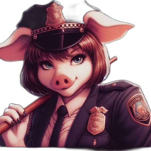 staff, hat, face, weapon transparent PNG cut-out
