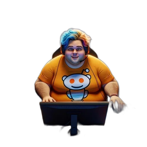 staff, robot, creature, animal transparent PNG cut-out