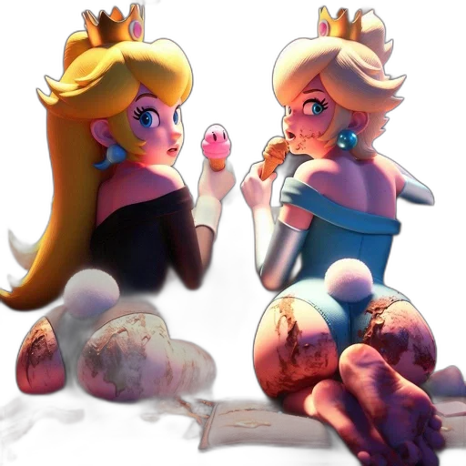 crown, concept art, 3d render, watercolor transparent PNG cut-out