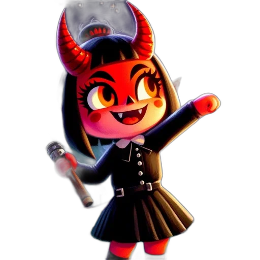 staff, weapon, hat, creature transparent PNG cut-out