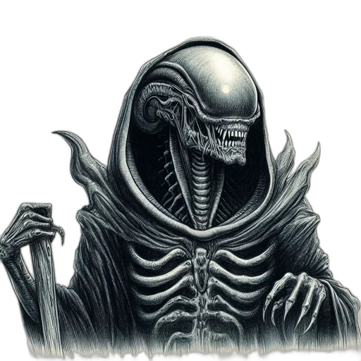 creature, mask, face, robot transparent PNG cut-out