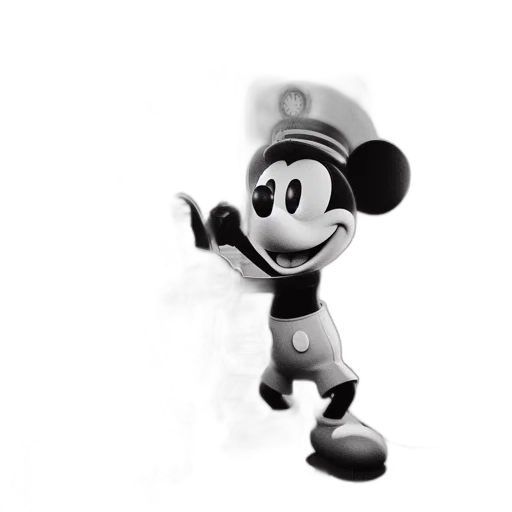 staff, robot, animal, hat transparent PNG cut-out