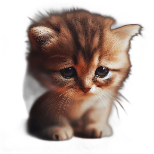animal, creature, face, photorealistic transparent PNG cut-out