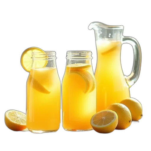 bottle, food, 3d render, photorealistic transparent PNG cut-out