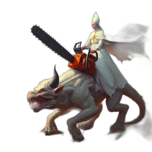 dragon, sword, staff, weapon transparent PNG cut-out