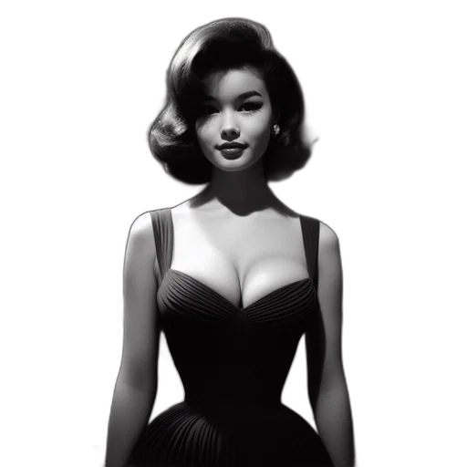 dress, photorealistic, comic book art, cartoon transparent PNG cut-out