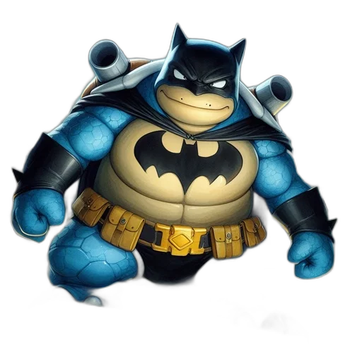 3d render, comic book art, concept art, cartoon transparent PNG cut-out