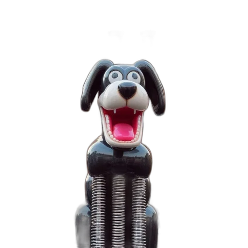 robot, staff, animal, 3d render transparent PNG cut-out