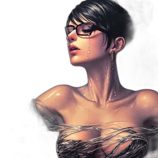 dress, concept art, comic book art, photorealistic transparent PNG cut-out